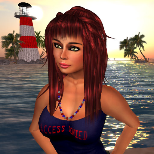 Red White and Blue Party Necklace