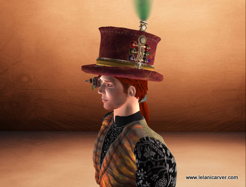R.G.B. Colored-Steam Top Hat