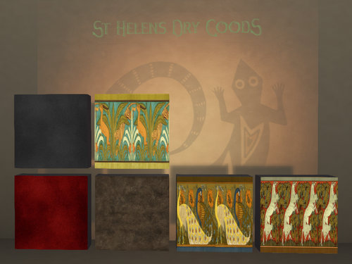 The plain and Art Nouveau bands