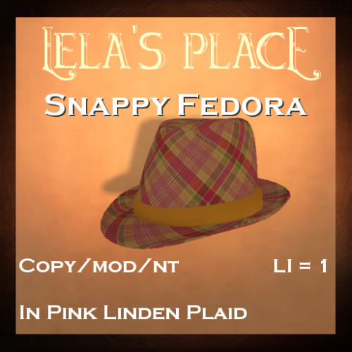 FedorasLelasPlacePinkLindenPlaid