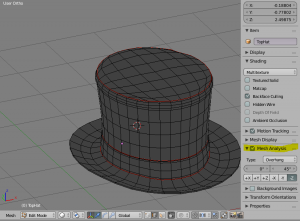 Mesh Analysis Window