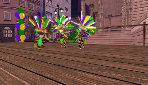 3 Little Mardi Gras Cheefs