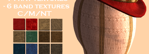 Texture Change Low-Crown Hat – Humans and Kitties Deserve Fine Hats!