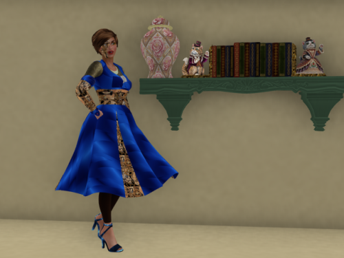Blue Satin Automaton